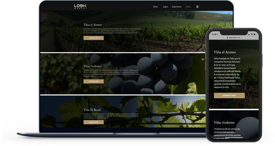 Sitio ecommerce para LogikMarket