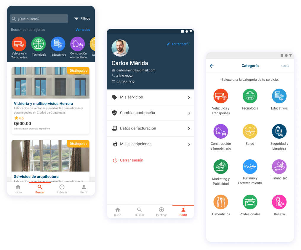 Desarrollo de app ENCO